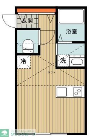 壱番館の物件間取画像